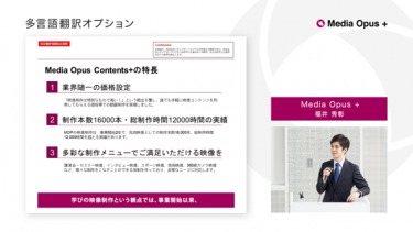 多言語化を高品質に実現するサービス開始